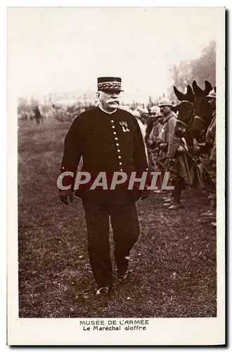 Ansichtskarte AK Militaria Musee de l&#39armee Le Marechal Joffre