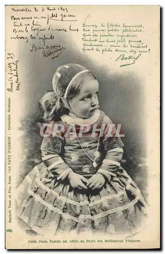 Cartes postales Folklore Botrel Enfant