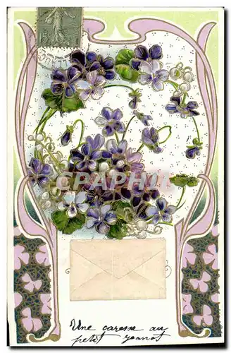 Cartes postales Fantaisie Fleurs