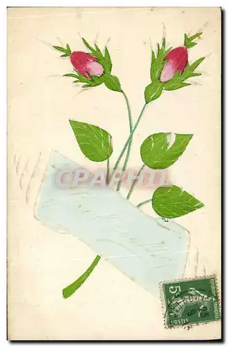 Cartes postales Fantaisie Fleurs