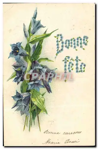 Cartes postales Fantaisie Fleurs