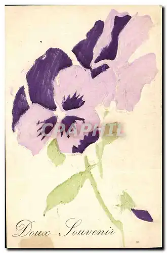 Cartes postales Fantaisie Fleurs