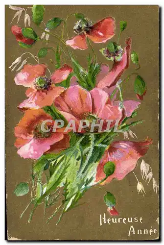 Cartes postales Fantaisie Fleurs