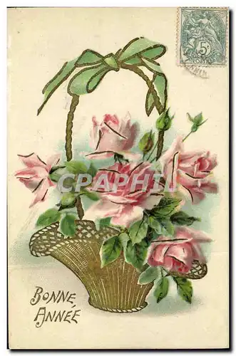 Cartes postales Fantaisie Fleurs