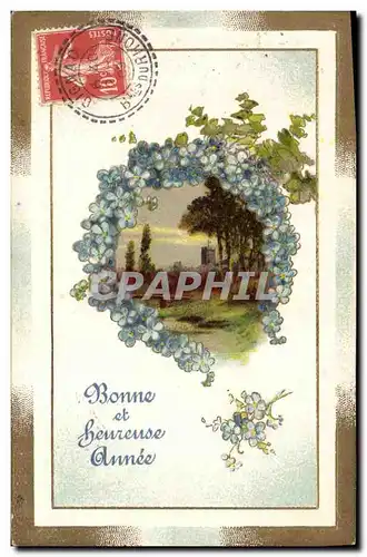 Cartes postales Fantaisie Fleurs