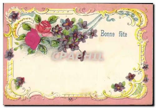 Cartes postales Fantaisie Fleurs