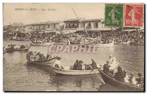 Cartes postales Grau le Roi Les joutes