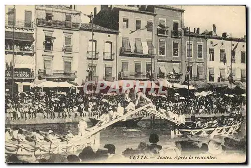 Cartes postales Cette Joutes Apres la rencontre