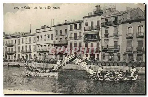 Cartes postales Cette Joutes En garde