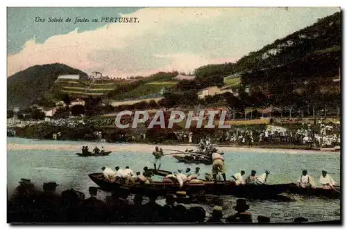 Cartes postales Une soiree de joutes au Pertuiset