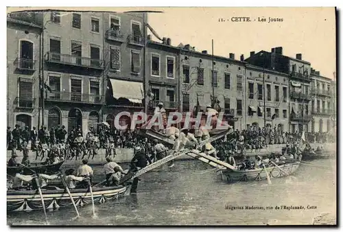 Ansichtskarte AK Cette Les joutes