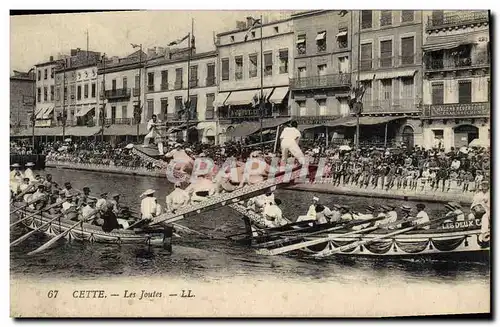 Ansichtskarte AK Cette Les joutes