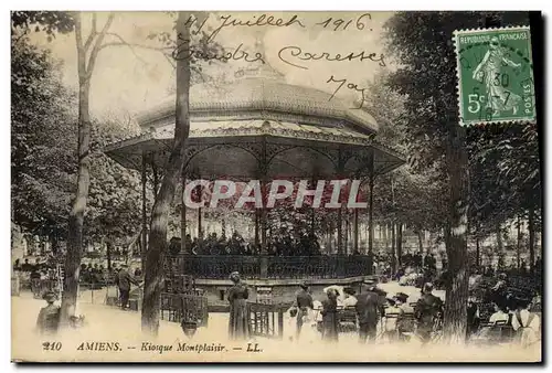 Cartes postales Amiens Kiosque Montplaisir
