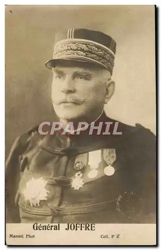 Cartes postales Militaria General Joffre