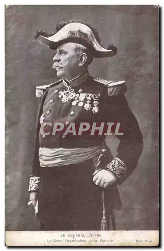 Ansichtskarte AK Militaria Le General Joffre Le grand organisateur de la Victoire