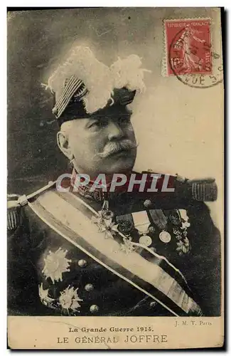 Cartes postales Militaria General Joffre