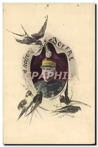 Cartes postales Militaria Joffre