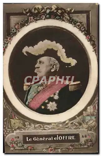 Cartes postales Militaria Le general Joffre