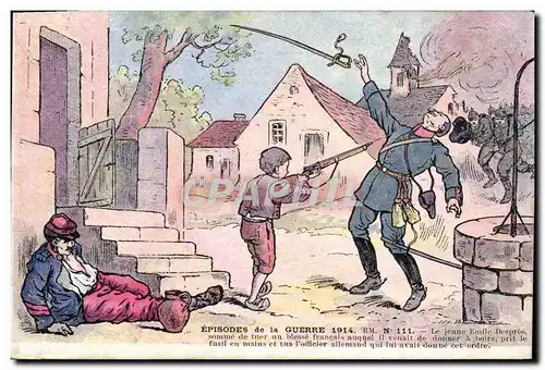 Cartes postales Militaria Le jeune Emile Despres