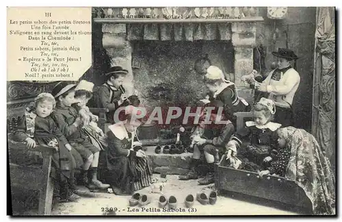 Ansichtskarte AK Folklore Les chansons de Botrel Les petits sabots Enfants