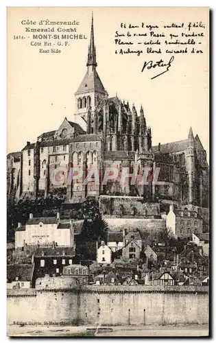 Cartes postales Botrel Mont St Michel