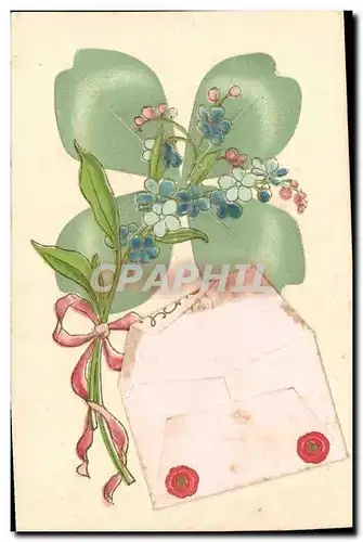 Cartes postales Fantaisie Fleurs