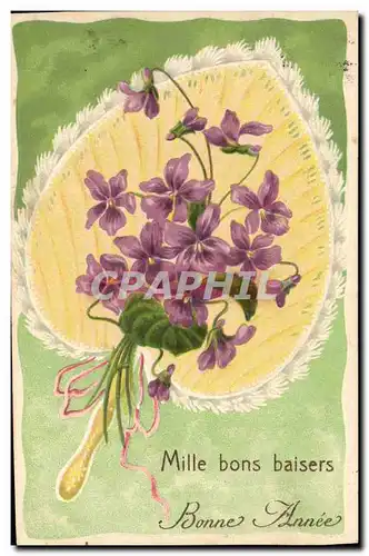 Cartes postales Fantaisie Fleurs