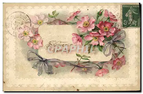 Cartes postales Fantaisie Fleurs