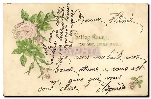 Cartes postales Fantaisie Fleurs