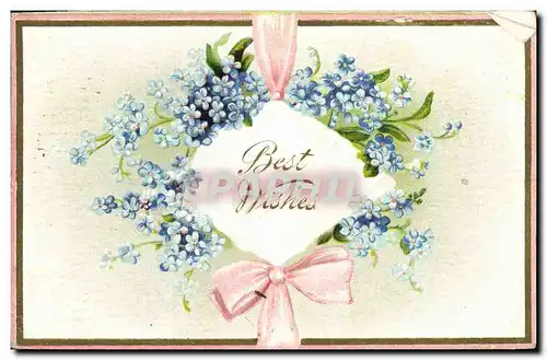 Cartes postales Fantaisie Fleurs