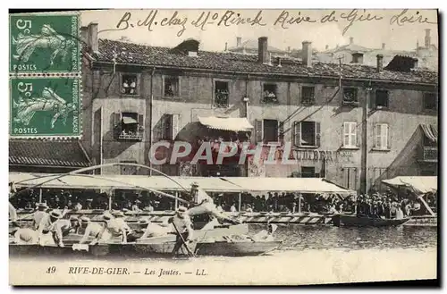 Cartes postales Rive de Gier Les joutes