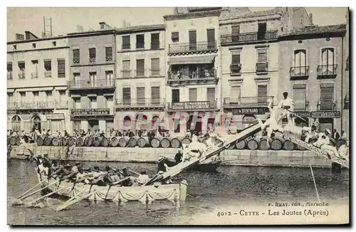 Ansichtskarte AK Cette Les joutes Apres