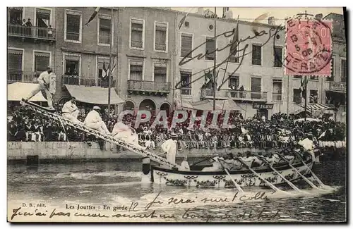Ansichtskarte AK Cette Les joutes En garde