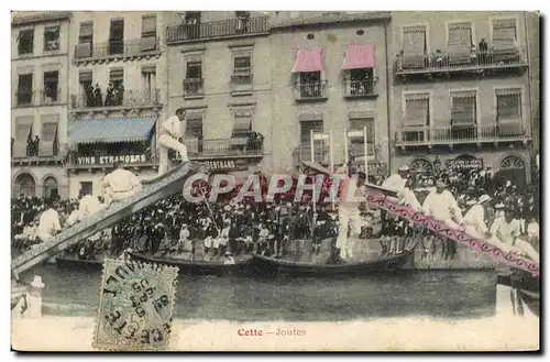 Cartes postales Cette Joutes