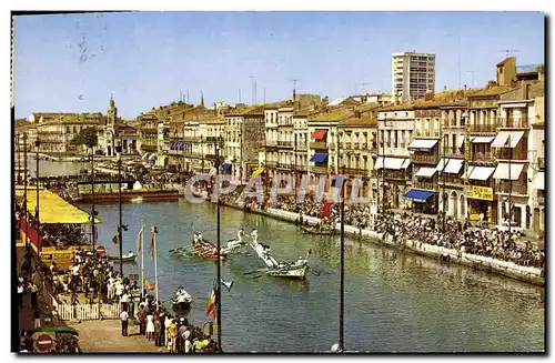 Cartes postales moderne Sete Les joutes