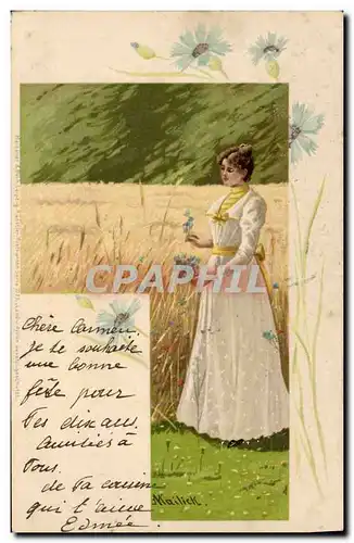 Cartes postales Fantaisie Illustrateur Femme Mailick