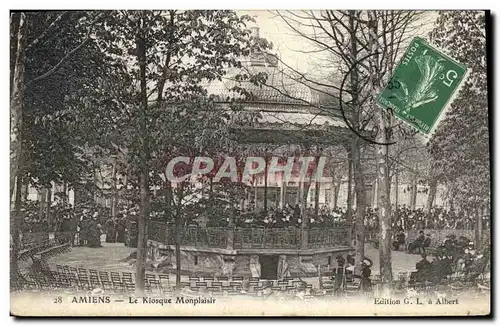 Cartes postales Kiosque municipal Amiens