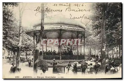 Cartes postales Kiosque Montplaisir Amiens