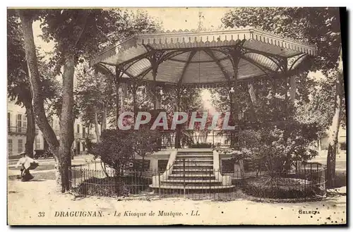 Cartes postales Kiosque de la musique Draguignan