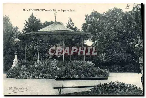 Cartes postales Kiosque Rochefort sur Mer Square Parat