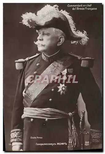 Ansichtskarte AK Militaria General Joffre