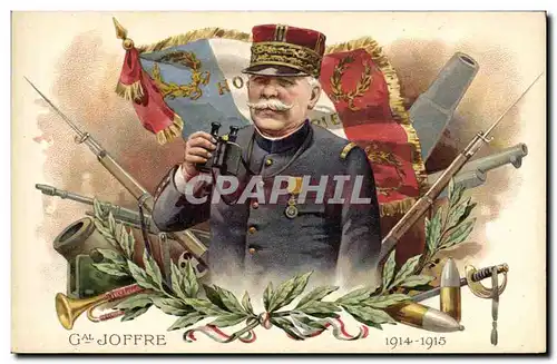 Cartes postales Militaria General Joffre