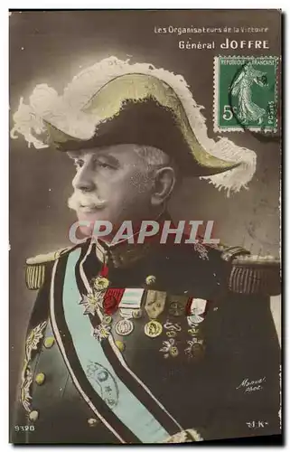 Cartes postales Militaria General Joffre