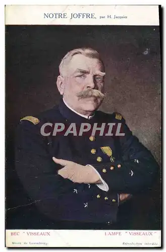 Cartes postales Militaria Joffre Jacquier