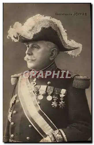 Cartes postales Militaria Le General Joffre