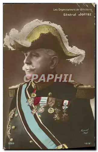 Cartes postales Militaria Le General Joffre