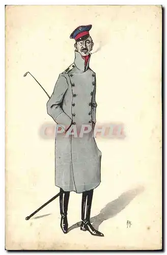 Cartes postales Militaria Officier