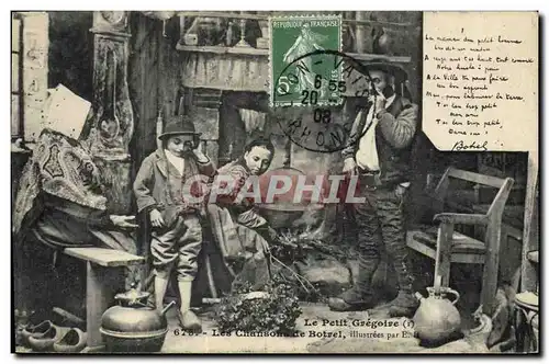 Ansichtskarte AK Folklore Les chansons de Botrel illustrees Les chansons de Botrel