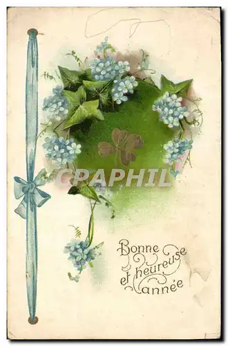 Cartes postales Fantaisie Fleurs