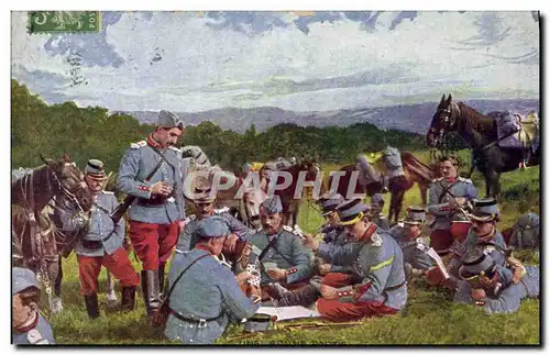 Cartes postales Cartes a jouer Militaria